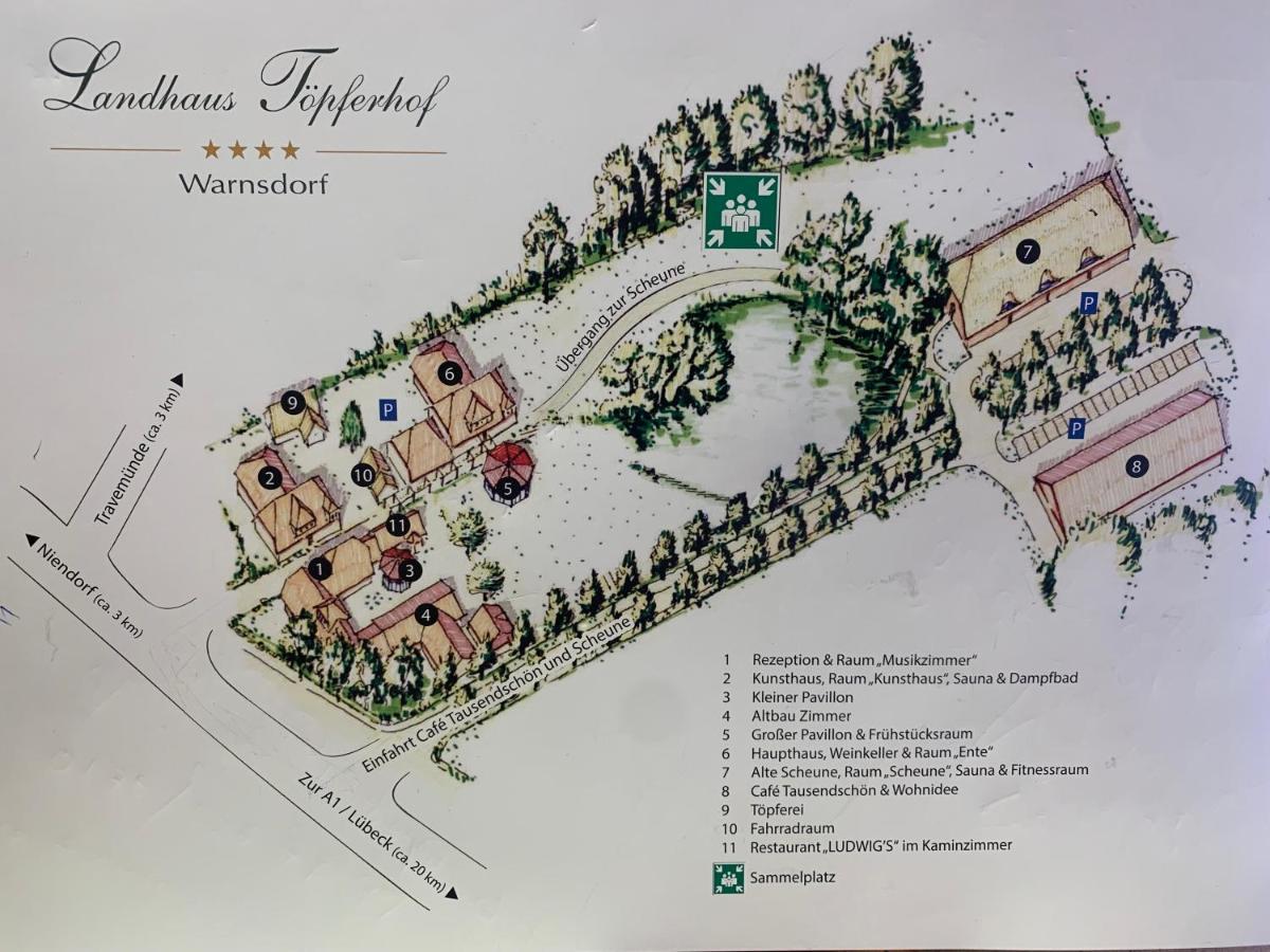 Landhaus Toepferhof Bei Travemuende Ratekau Exteriér fotografie
